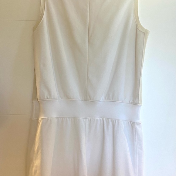Theory 38 size medium white mesh trimmed romper - Picture 7 of 12